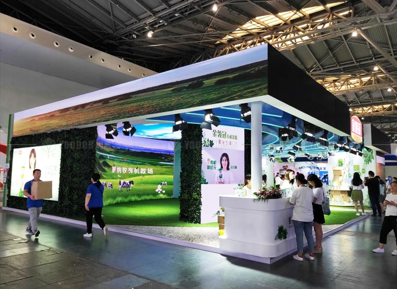 上海会展台搭建工厂搭建展台效果
