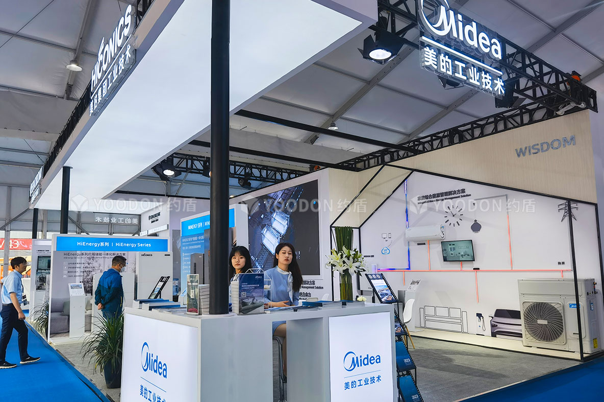 储能光伏展台搭建